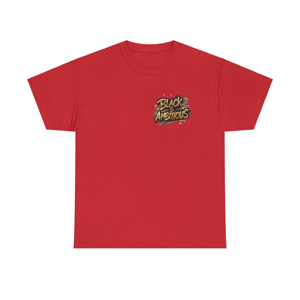 Black is Ambitious Unisex Heavy Cotton Tee