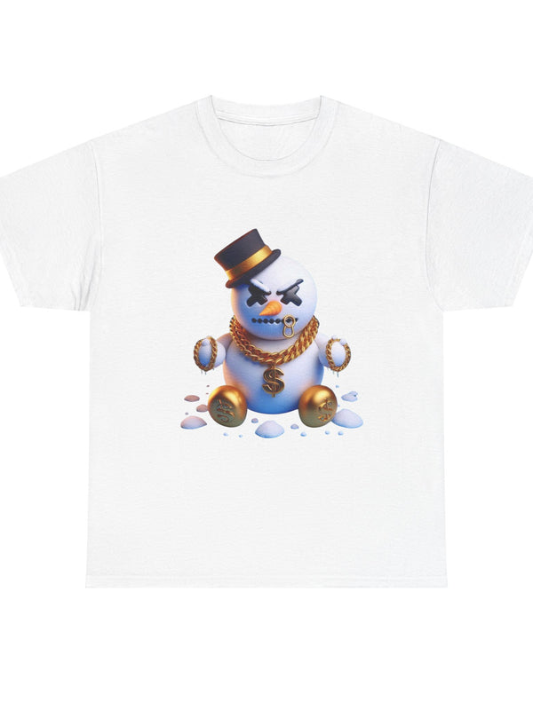 Snowman Unisex Heavy Cotton Tee