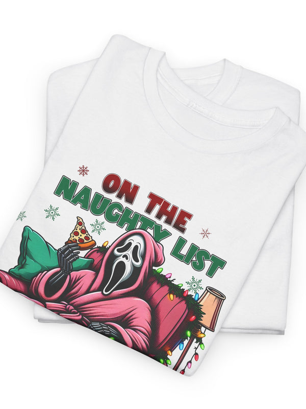 Ghost Face Naughty List T-shirt
