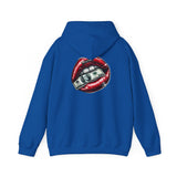 Money Talk Hustles Ambition Graphic Hooded Sweatshirt