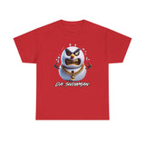 Da Snowman Unisex Heavy Cotton Tee