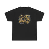 Black is Ambitious Unisex Heavy Cotton Tee