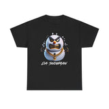 Da Snowman Unisex Heavy Cotton Tee