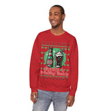 Santa's Drink Buddy Seasonal Sweatshirt: Unisex, Heavy blend