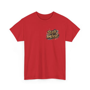 Black is Ambitious Unisex Heavy Cotton Tee