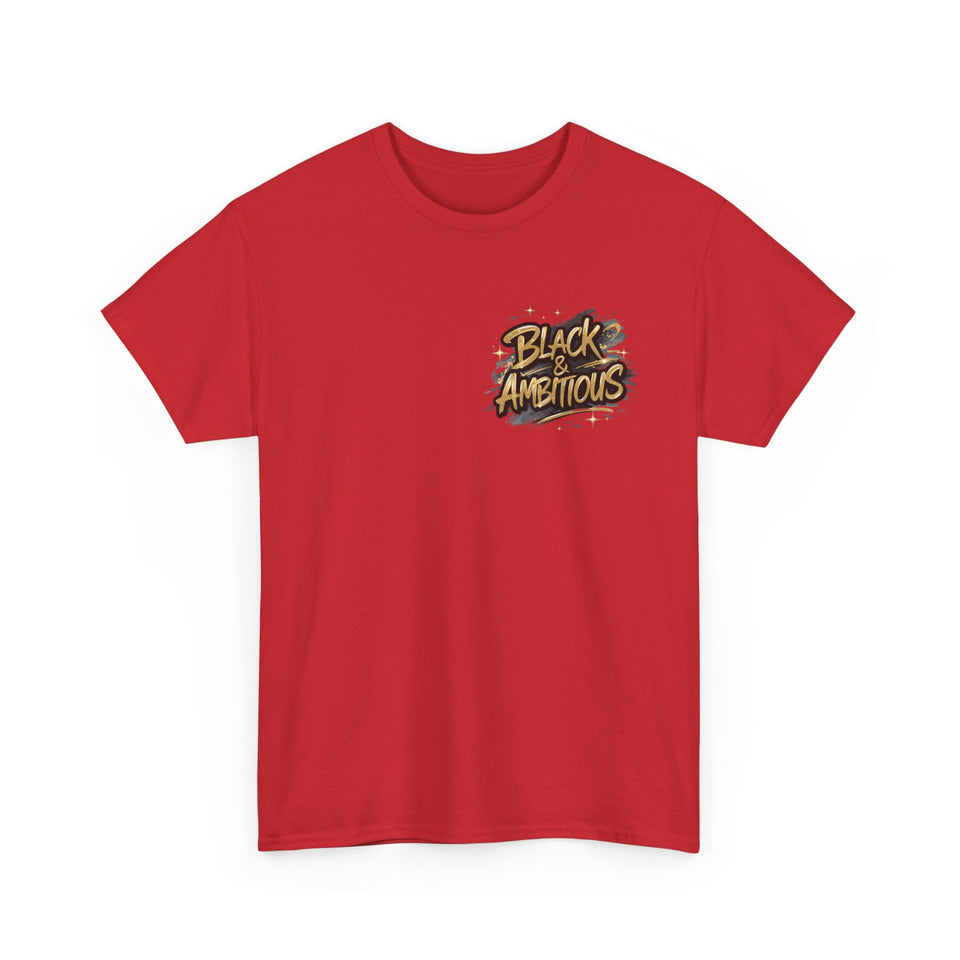 Black is Ambitious Unisex Heavy Cotton Tee