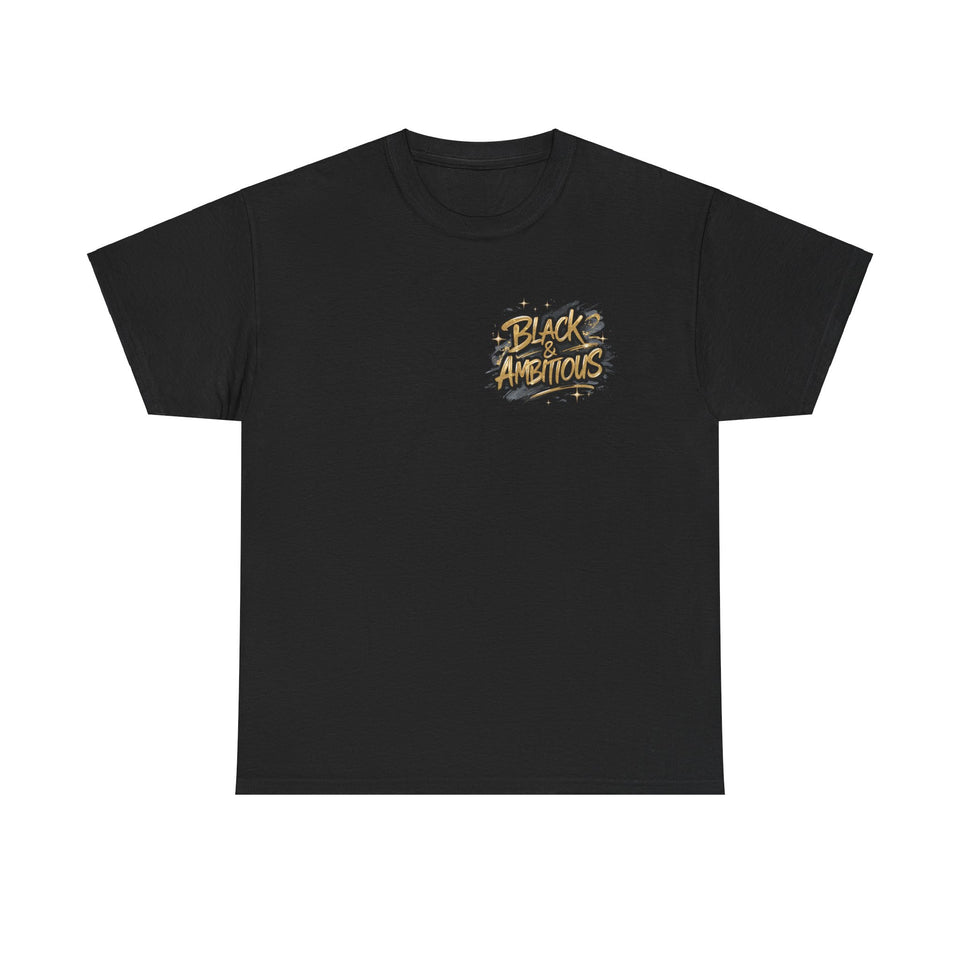 Black is Ambitious Unisex Heavy Cotton Tee