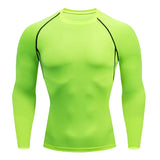 Men'S Long Sleeves T-Shirt Fitness Sportswear Spring Autumn Athletic Quick Dry T-Shirt Gym Running Sports Outdoor Tops for Men