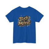 Black is Ambitious Unisex Heavy Cotton Tee
