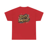 Black is Ambitious Unisex Heavy Cotton Tee