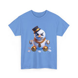 Snowman Unisex Heavy Cotton Tee