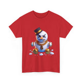 Snowman Unisex Heavy Cotton Tee