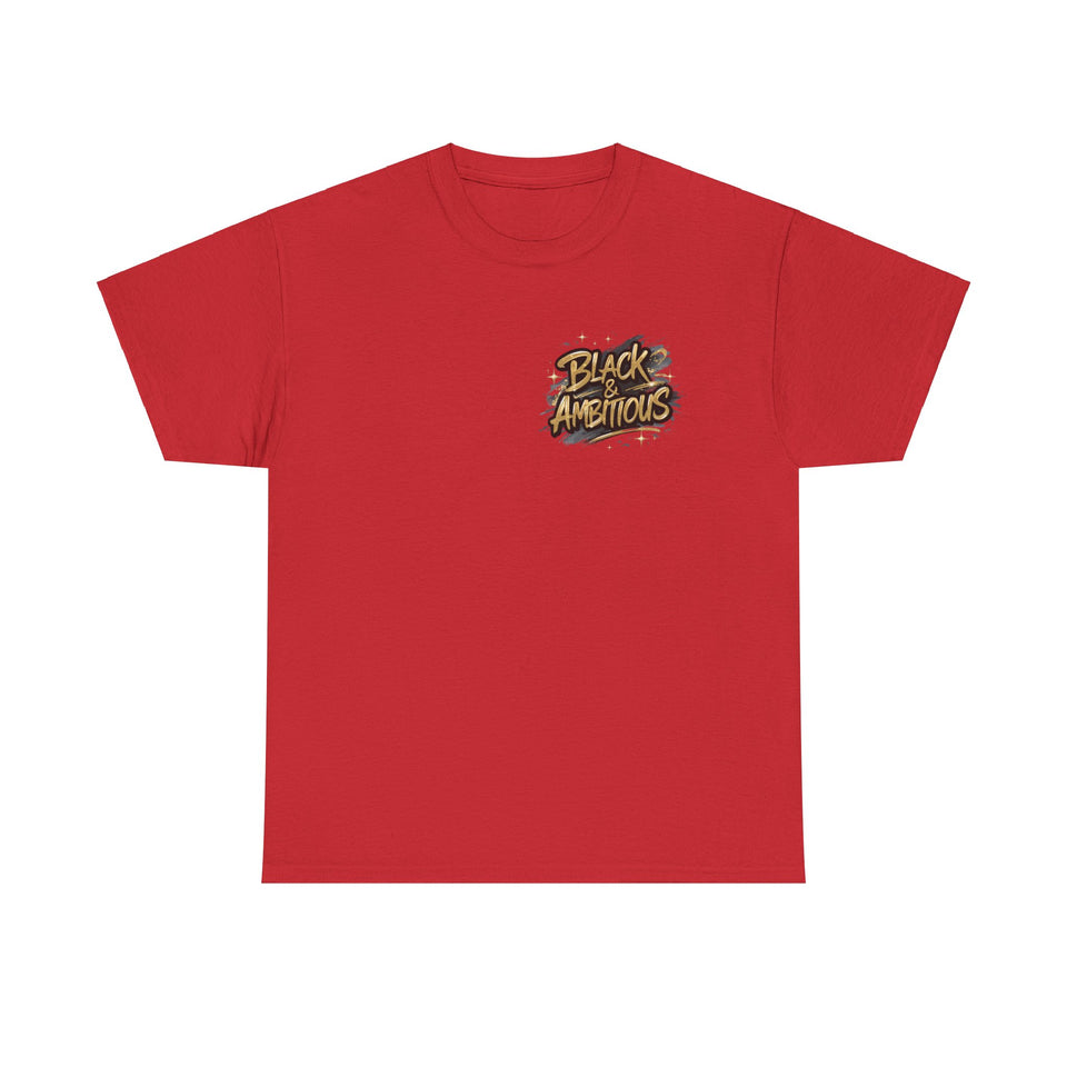 Black is Ambitious Unisex Heavy Cotton Tee