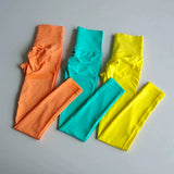 Women’s Seamless High-Waist Yoga Leggings – Quick-Dry, Stretchy, Breathable Workout Pants for Gym, Running, and Fitness