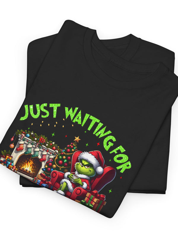 Just Waiting for Christmas T-Shirt