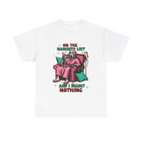Ghost Face Naughty List T-shirt