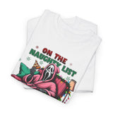 Ghost Face Naughty List T-shirt