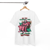 Ghost Face Naughty List T-shirt