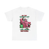 On The Naughty List T-shirt