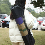 Portable Yoga Mat Carry Bag – Breathable Mesh Storage Bag for Gym, Pilates, and Fitness Foam Rollers