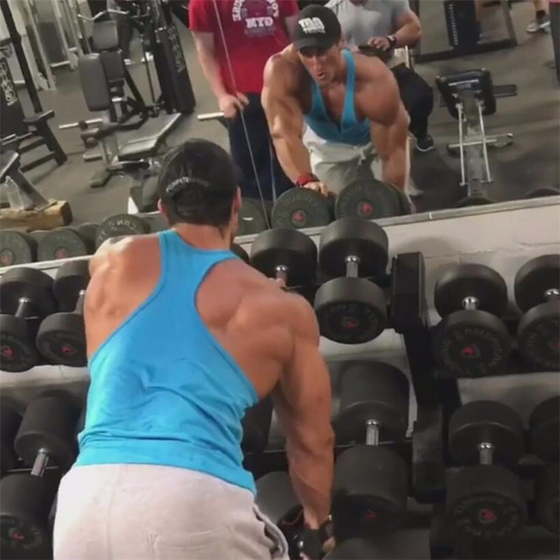 Muscle Bodybuilding Brothers Workout Deep Dig Camisole