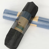Portable Yoga Mat Carry Bag – Breathable Mesh Storage Bag for Gym, Pilates, and Fitness Foam Rollers