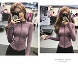Women's Slim Looking Fancy Yoga Clothes Fitness Exercise Outwear