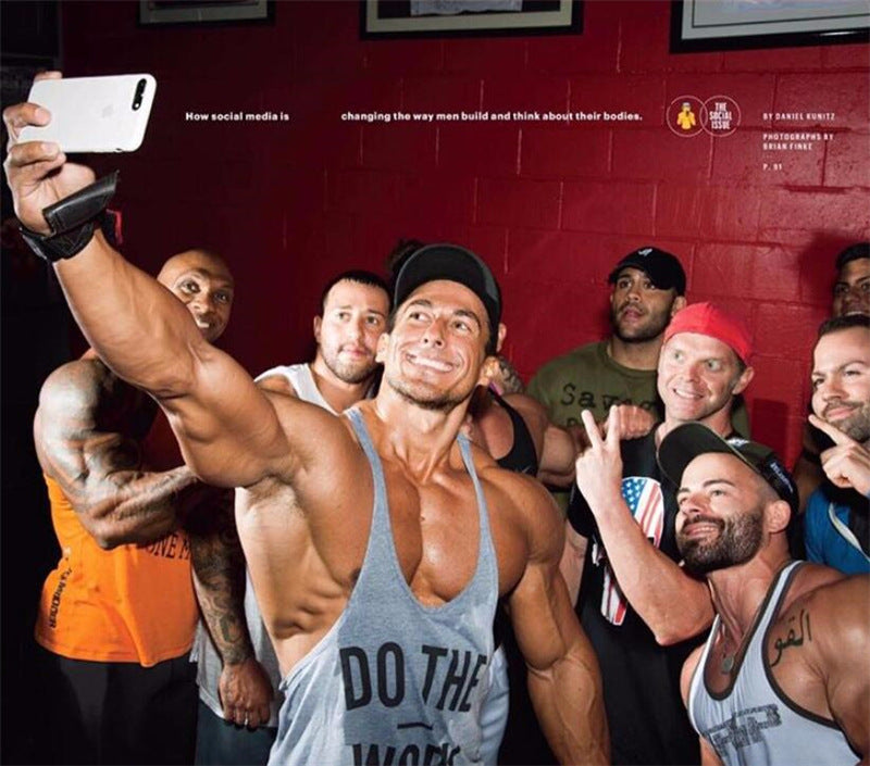 Muscle Bodybuilding Brothers Workout Deep Dig Camisole