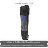 Portable Yoga Mat Carry Bag – Breathable Mesh Storage Bag for Gym, Pilates, and Fitness Foam Rollers