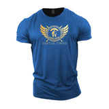 Retro Spartan Oversized T-Shirt for Men – Y2K Streetwear Gym Tee