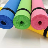 4MM Thick Non-Slip Yoga Mat 173x61cm – Lightweight EVA Fitness Mat for Home, Gym &amp; Pilates | Anti-Skid, Waterproof, Eco-Friendly Exercise Mat with Carry Band