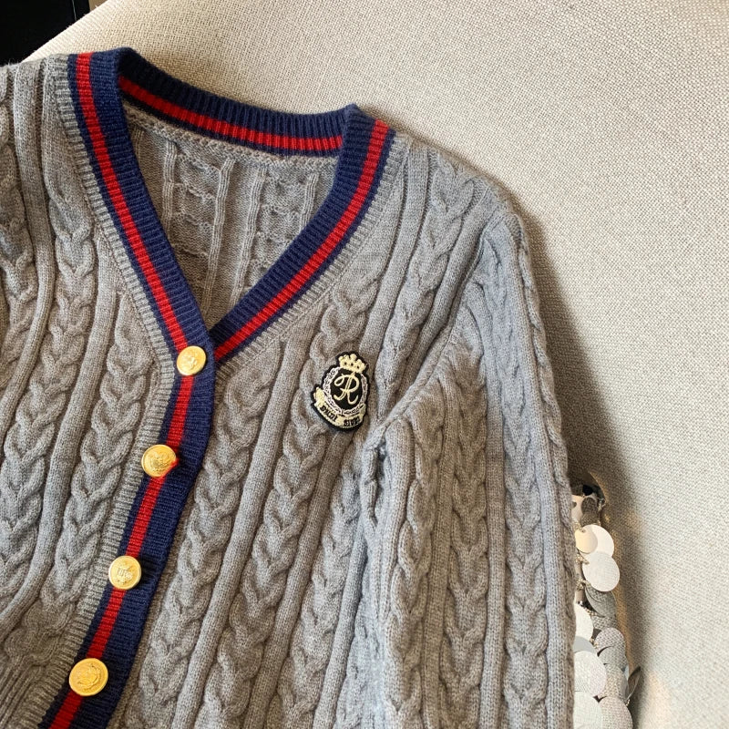 Autumn Winter Cashmere Top for Women