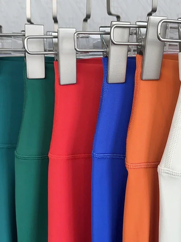 Women Gym Yoga Pants High Waist Naked feeling Leggings Running Cycling Pants Breathable Sports Seamless Stretchy Yoga Pants