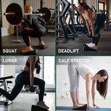 3Pcs Adjustable Yoga Slant Wedge Blocks – Non-Slip Squat &amp; Calf Stretcher Set for Strength, Balance, and Rehabilitation