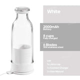 ✨ KINSCOTER Portable Juicer Cup – 6 Stainless Steel Blades, USB Rechargeable Smoothie Blender