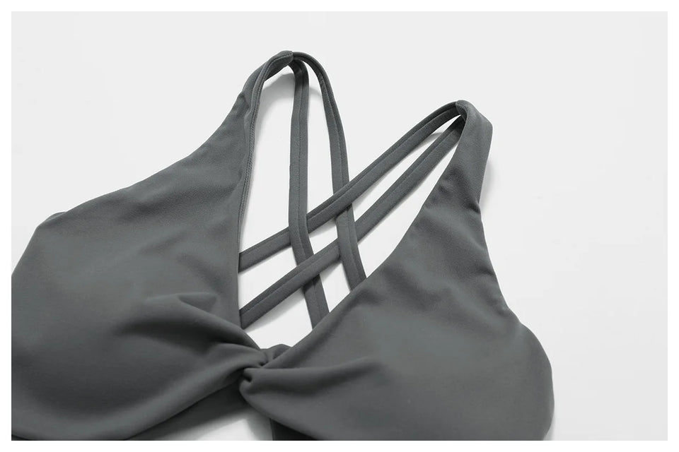 Yoga Set 2 Pieces Gym Set Workout Clothes for Women Seamless High Waist Leggings Sports Bra Suit Female Clothing Women Tracksuit