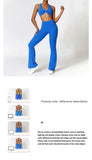 Yoga Set 2 Pieces Gym Set Workout Clothes for Women Seamless High Waist Leggings Sports Bra Suit Female Clothing Women Tracksuit