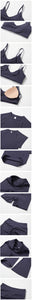 Women Sportswear Yoga Set 2PCS Sport Suit Gym Workout Clothes Short Sleeve Gym Crop Top High Waist Leggings Fitness Sports Wear
