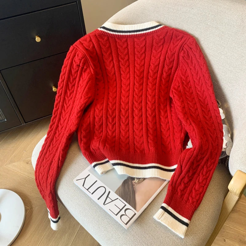 Autumn Winter Cashmere Top for Women