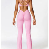 Yoga Set 2 Pieces Gym Set Workout Clothes for Women Seamless High Waist Leggings Sports Bra Suit Female Clothing Women Tracksuit