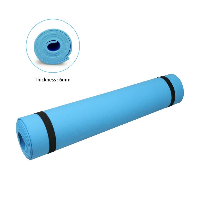 1PC 3-6MM Thick Yoga Mat Anti-skid Sports Fitness Mat  EVA Comfort Foam Yoga Matt for Exercise, Yoga, and Pilates Gymnastics Mat