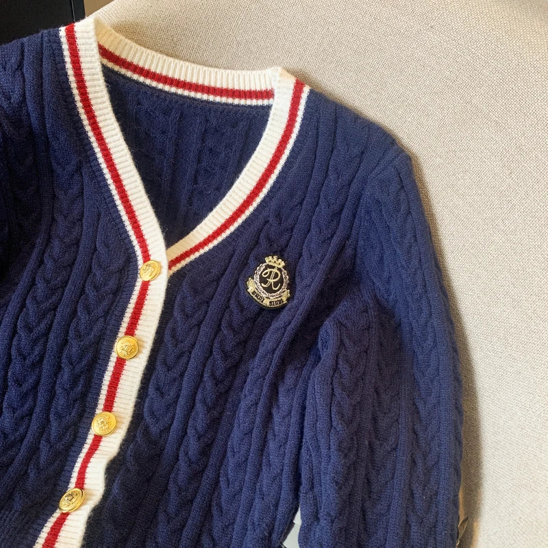 Autumn Winter Cashmere Top for Women