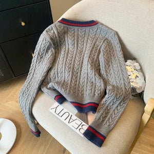Autumn Winter Cashmere Top for Women