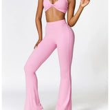 Yoga Set 2 Pieces Gym Set Workout Clothes for Women Seamless High Waist Leggings Sports Bra Suit Female Clothing Women Tracksuit