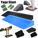 Yoga Wedge Stretch Slant Boards Lightweight Non-Slip Yoga Wedge Blocks Adjustable Foot Stretcher Back Support Movement Accessory
